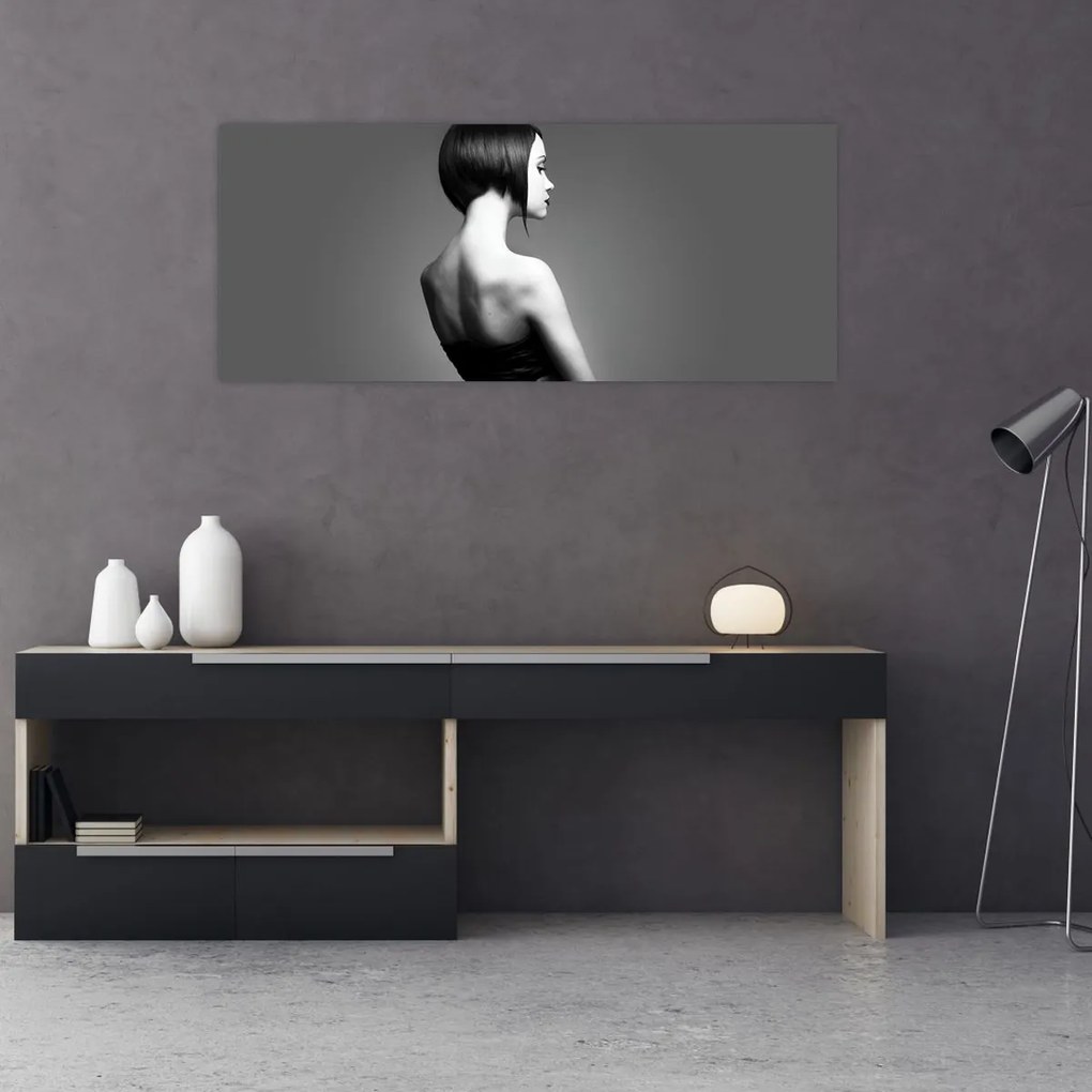Tablou - Femeie elegentă (120x50 cm)