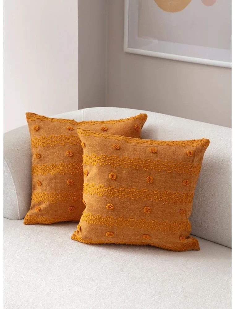 Fețe de pernă 2 buc. 43x43 cm Tuffet – Mioli Decor