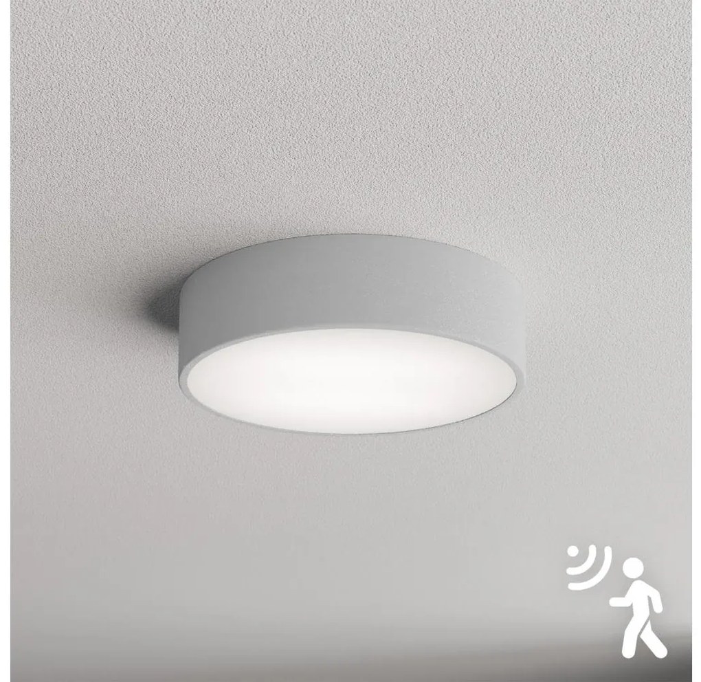 Plafonieră cu senzor Brilagi CLARE 2xE27/24W/230V d. 30 cm gri