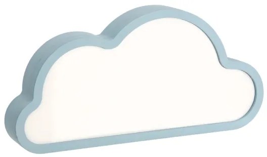 Lampă de masă pentru copii LED CLOUD, 11 W, 230 V, albastru