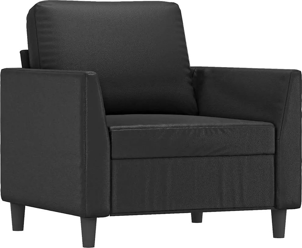 vidaXL Canapea de o persoană, 60 cm, piele ecologică