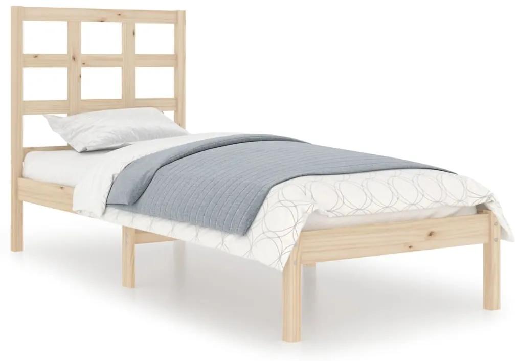 3105460 vidaXL Cadru de pat, 100x200 cm, lemn masiv