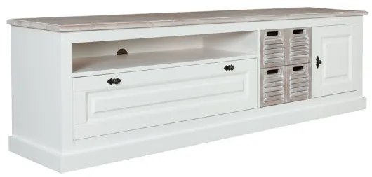 Set Living Cortina Alb Si Miere, 320 Cm