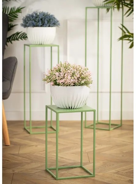 Suport de flori 40x24 cm verde închis