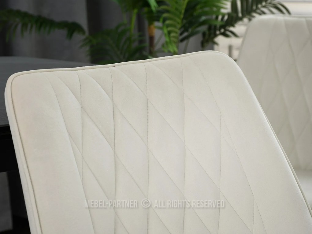 Scaun Aron (crem + negru). 1110860