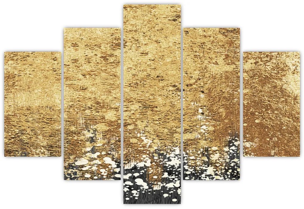 Tablou - Structura de aur N⁰3 (150x105 cm)