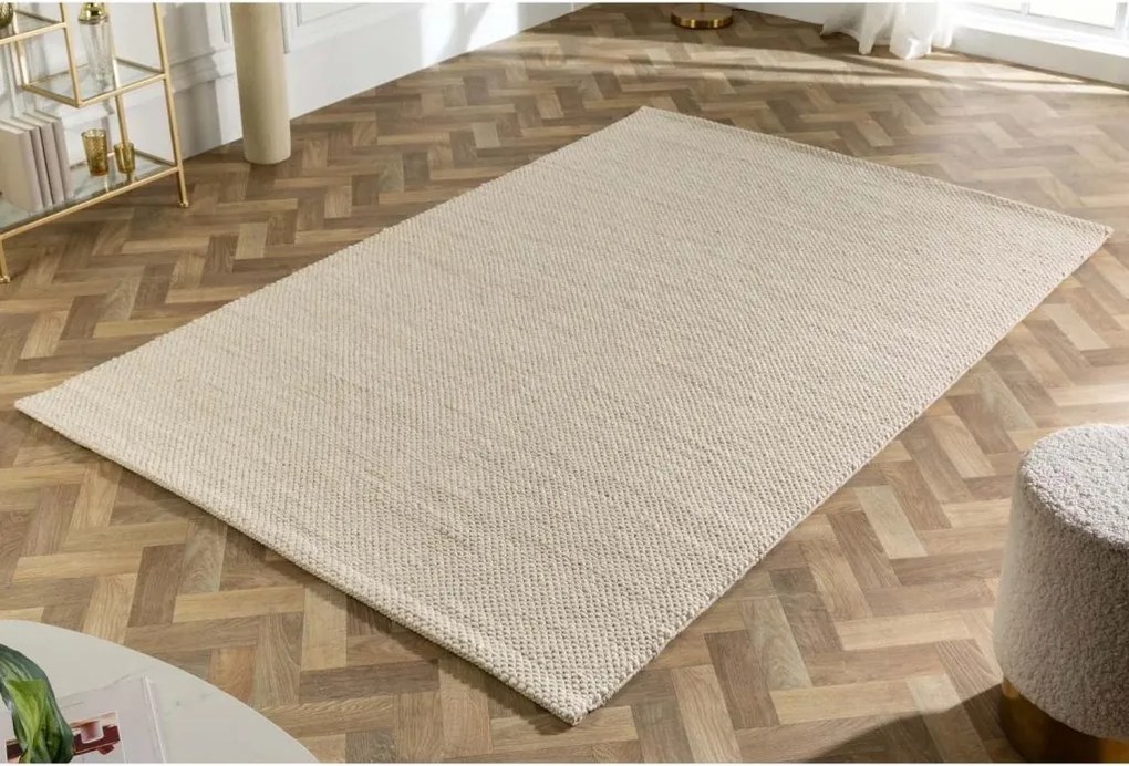 Covor WOOL 240x160cm bej din lana