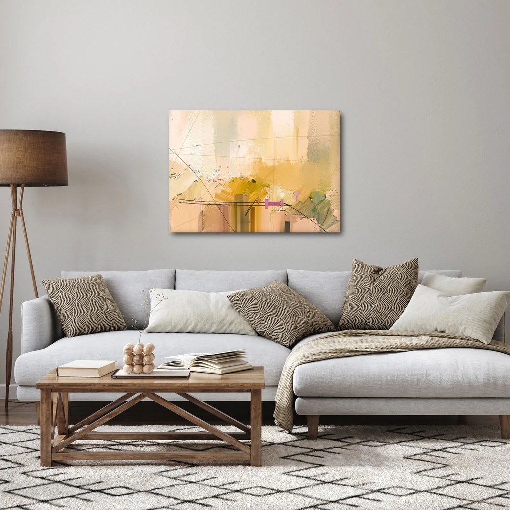 Tablou - Abstract, pictură în ulei (70x50 cm)