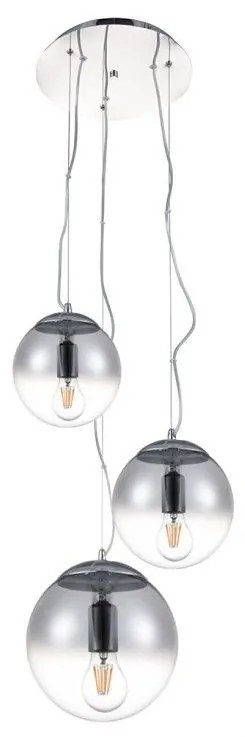 Lustra design modern 40cm Iris 3 crom ZZ AZ3104