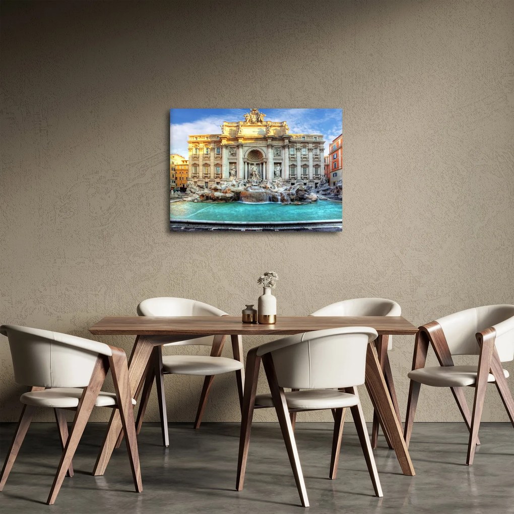 Tablou - Fântâna Trevi (70x50 cm)