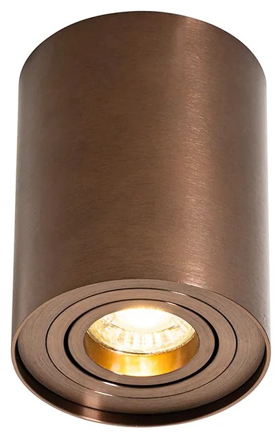 Spotlight modern de tavan bronz închis, inclinabil și rotativ - Rondoo Up