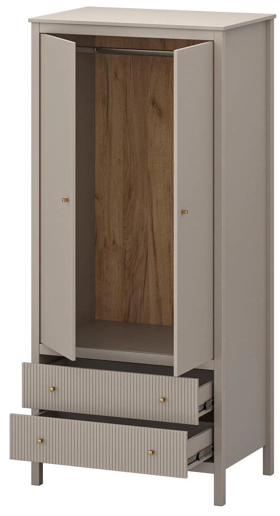 Dulap de haine Karankas (taupe) . 1116953