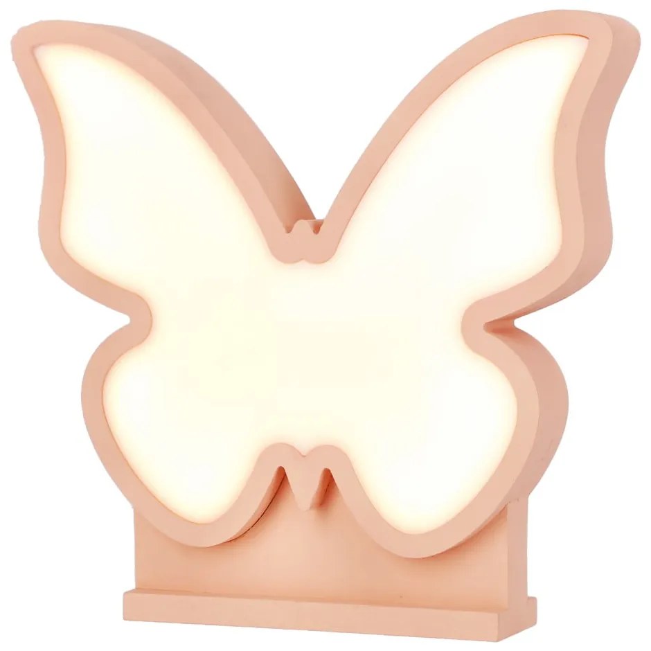 Veioză pentru copii roz Butterfly – Candellux Lighting