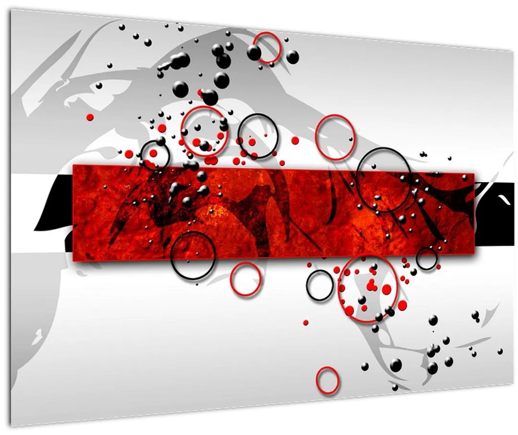 Tablou cu abstracție (90x60 cm)