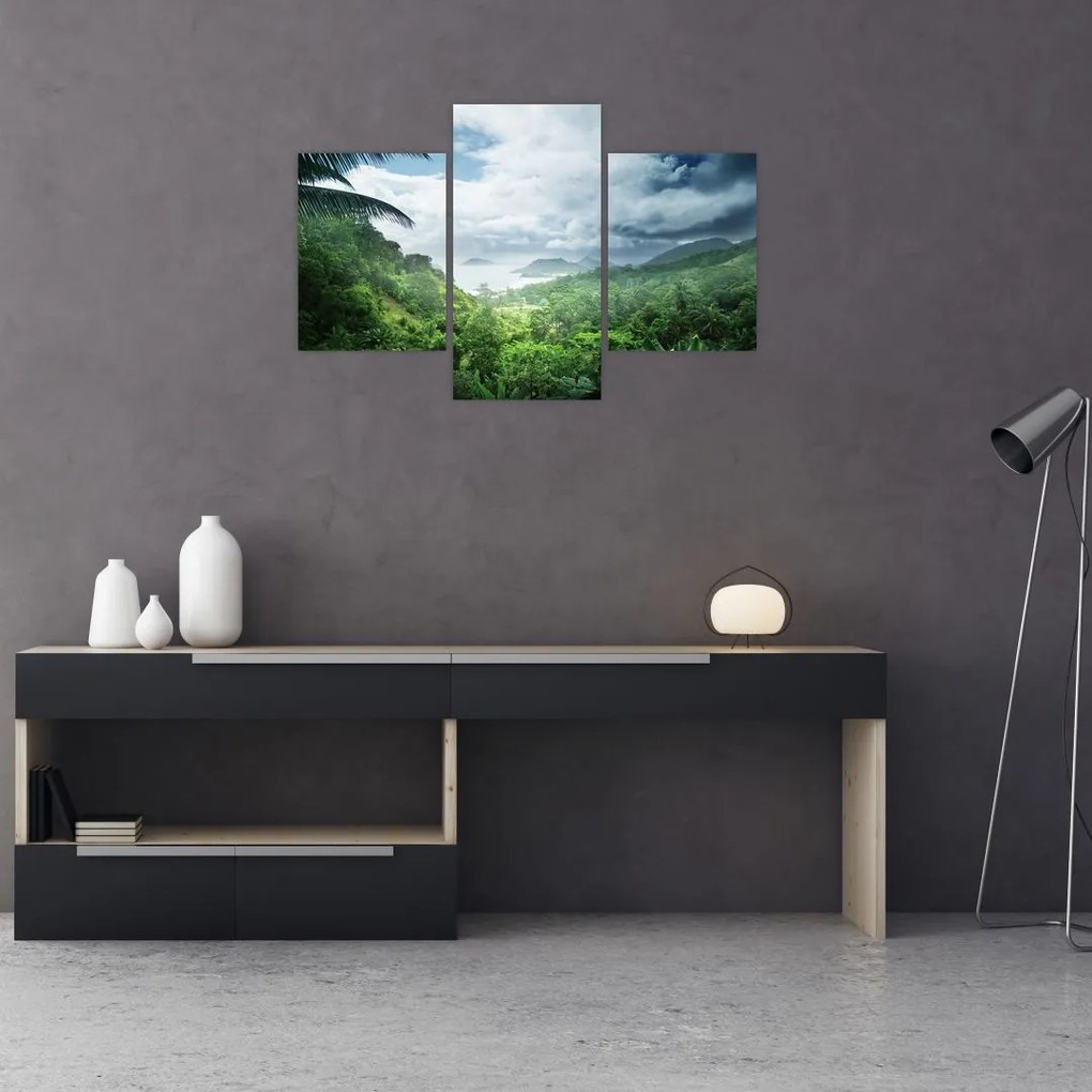 Tablou -Jungla din Seychelles (90x60 cm)