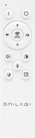 Brilagi - Plafonieră LED reglabilă Modern/67W/230V 46x55 cm + telecomandă