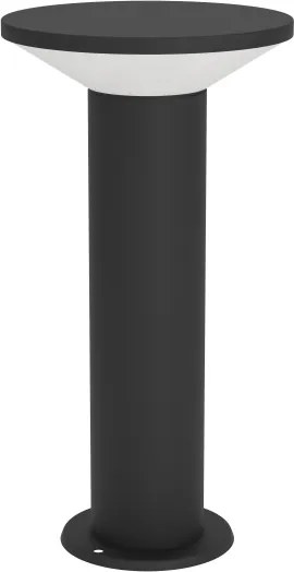 Eglo 901841 - Lampă LED de exterior RIGOSA LED/10W/230V 35 cm IP44, neagră