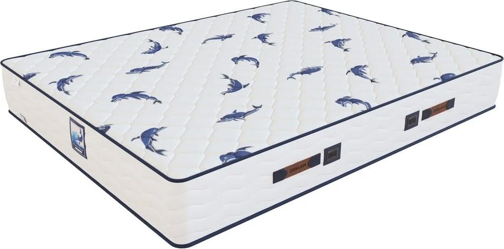 Saltea cu arcuri pocket Ocean's Dream 90×200 cm, fermitate medie, 30 cm înălțime
