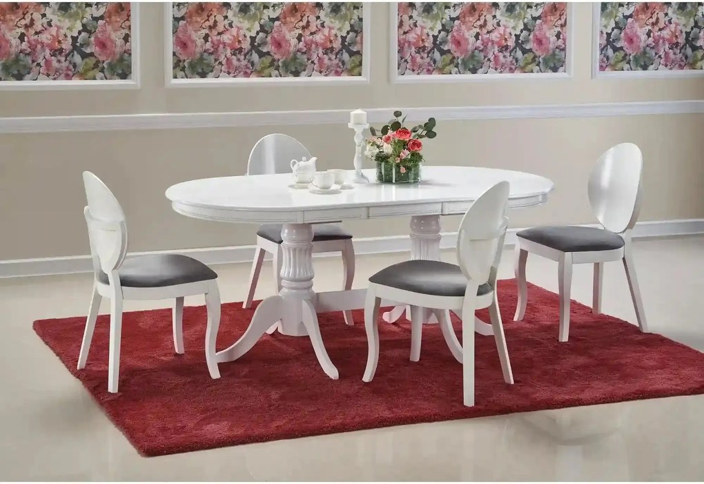 Set masa JOSEPH cu 4 scaune VERDI