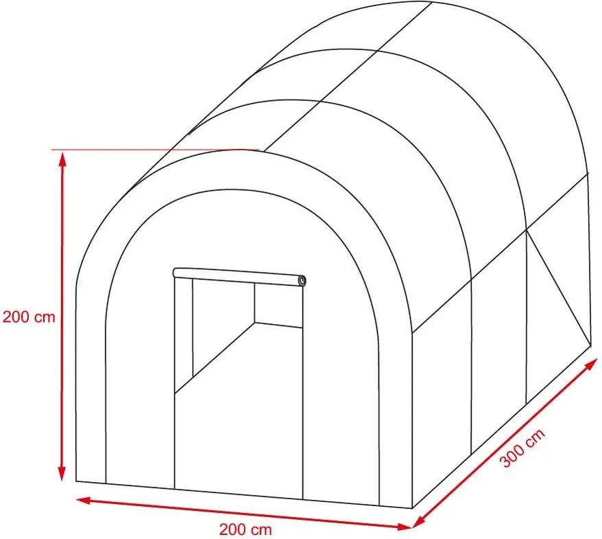 Solar mare pentru grădină Avenberg 3.0 m