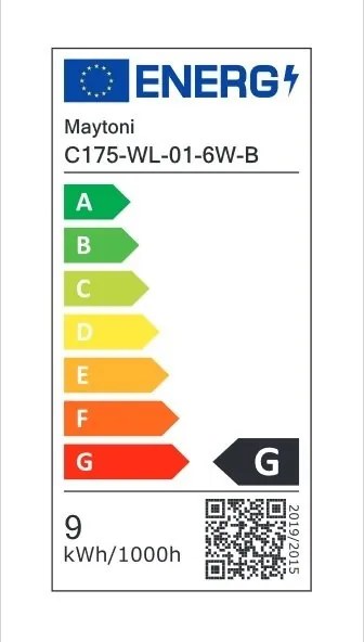 Aplica de perete cu spot LED directionabil LOS 176 negru