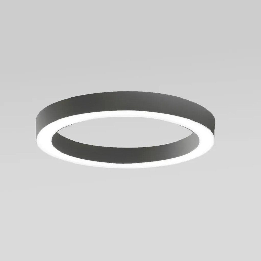 Plafoniera LED design circular FLOR 80cm alb, negru sau auriu
