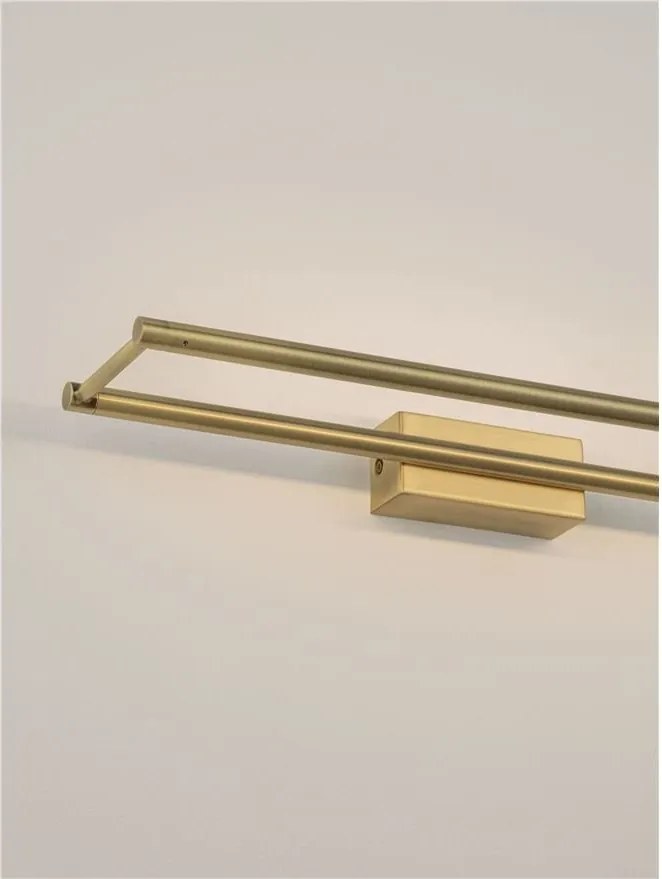 Aplica de perete LED stil minimalist OLAS aurie