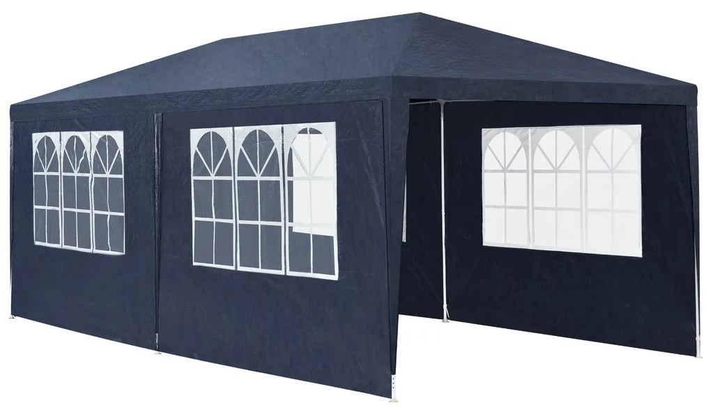 Juskys Cort petrecere 3 x 6 m - albastru