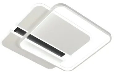 Plafonieră LED dimabilă LED/95W/230V 3000-6500K alb/negru + telecomandă