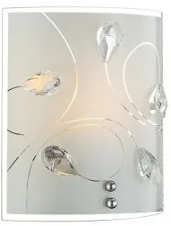 Aplica moderna cristal 1 bec E27 ALIVIA 40414-1W Globo