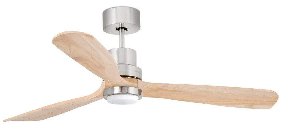 Lustra cu Ventilator si telecomanda LANTAU L LED DC nickel/pin