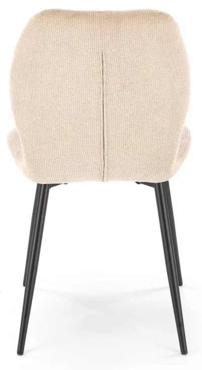 Scaun K548 stofa bej H84 cm