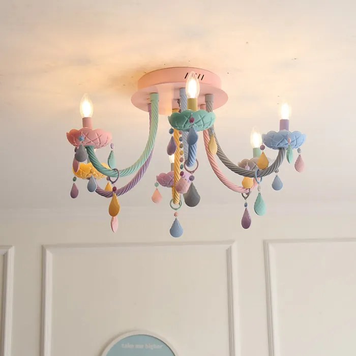 RAINBOW SHORT Lustra Living Lampă pentru copii by Anzazo
