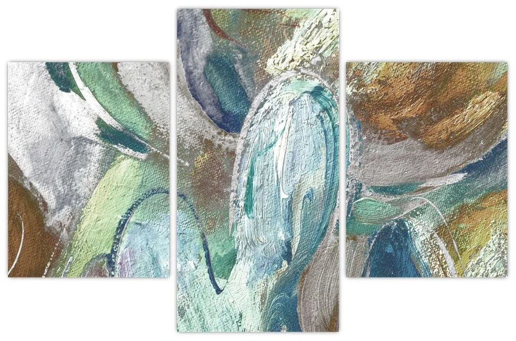 Tablou - Pictura figura abstractă (90x60 cm)