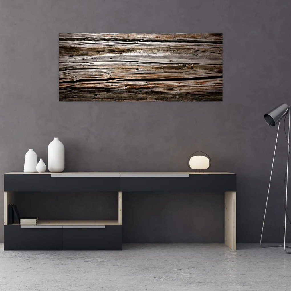 Tablou - lemnele de sezon (120x50 cm)