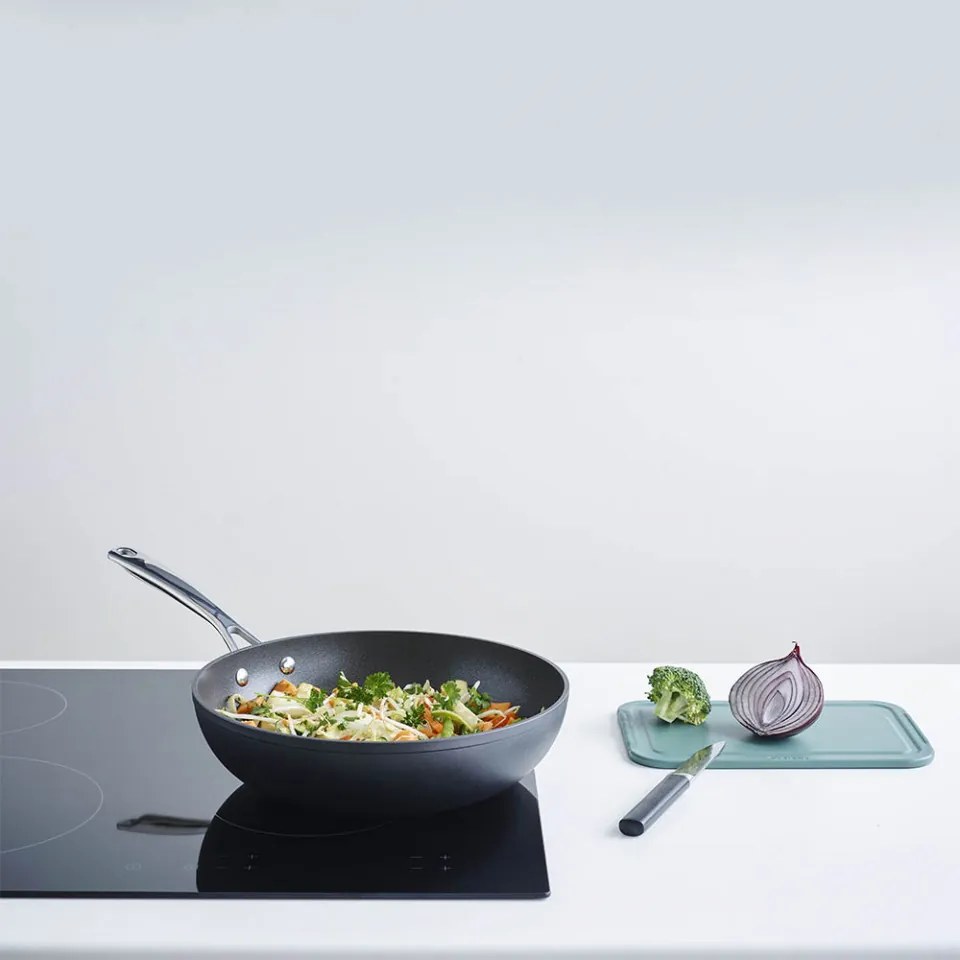 Tigaie wok Brabantia Chrome 28 cm 1001140