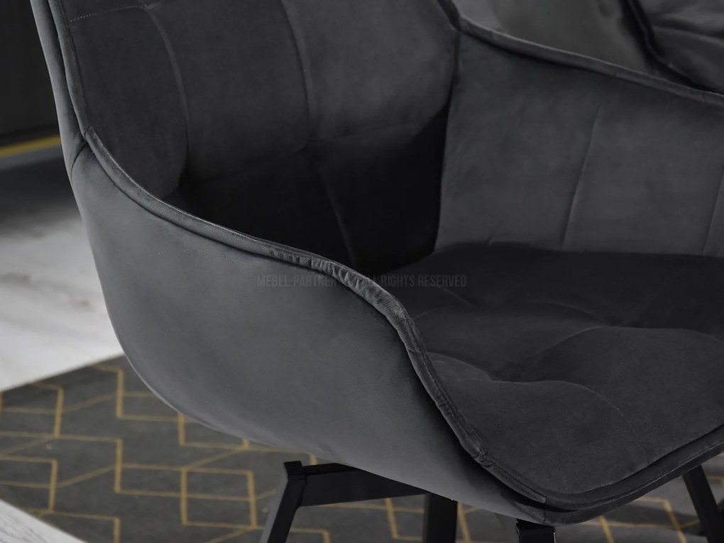 Scaun Aranbura (grafit + negru). Promo -14%. 1110900