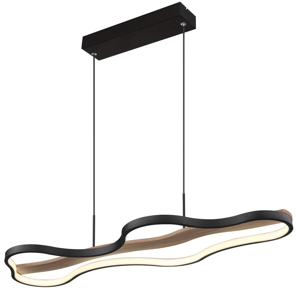 Lustră LED dimabilă pe cablu BEZZY LED/30W/230V Globo 67181H + telecomandă