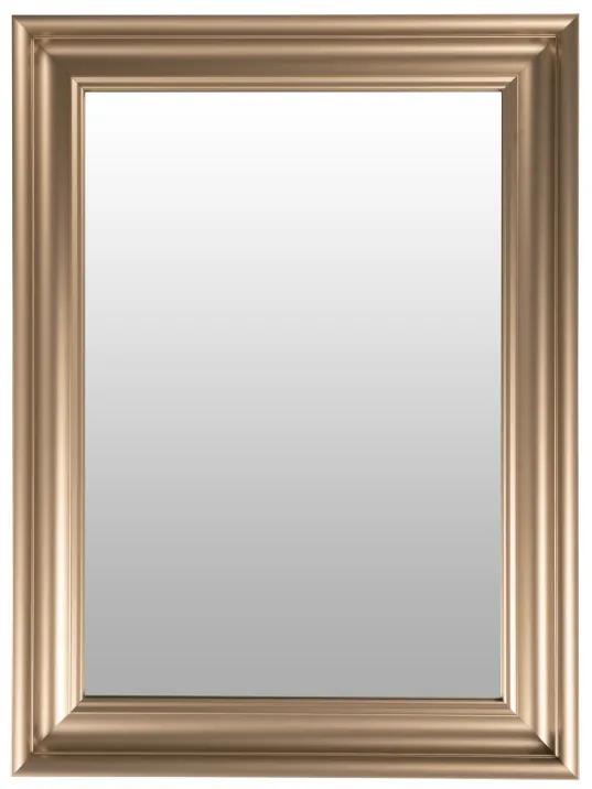 Oglinda dreptunghiulara cu rama din polistiren champagne Scott, 79,5cm (L) x 59,5cm (L) x 5,2cm (H)