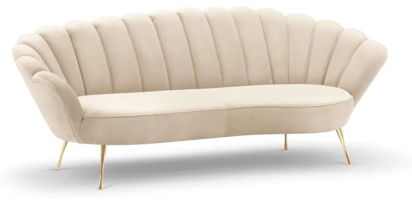 Canapea Kingston 3 locuri catifea L224 cm