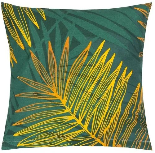 Bellatex Husă pentru pernă Kapradí verde, 40 x 40cm