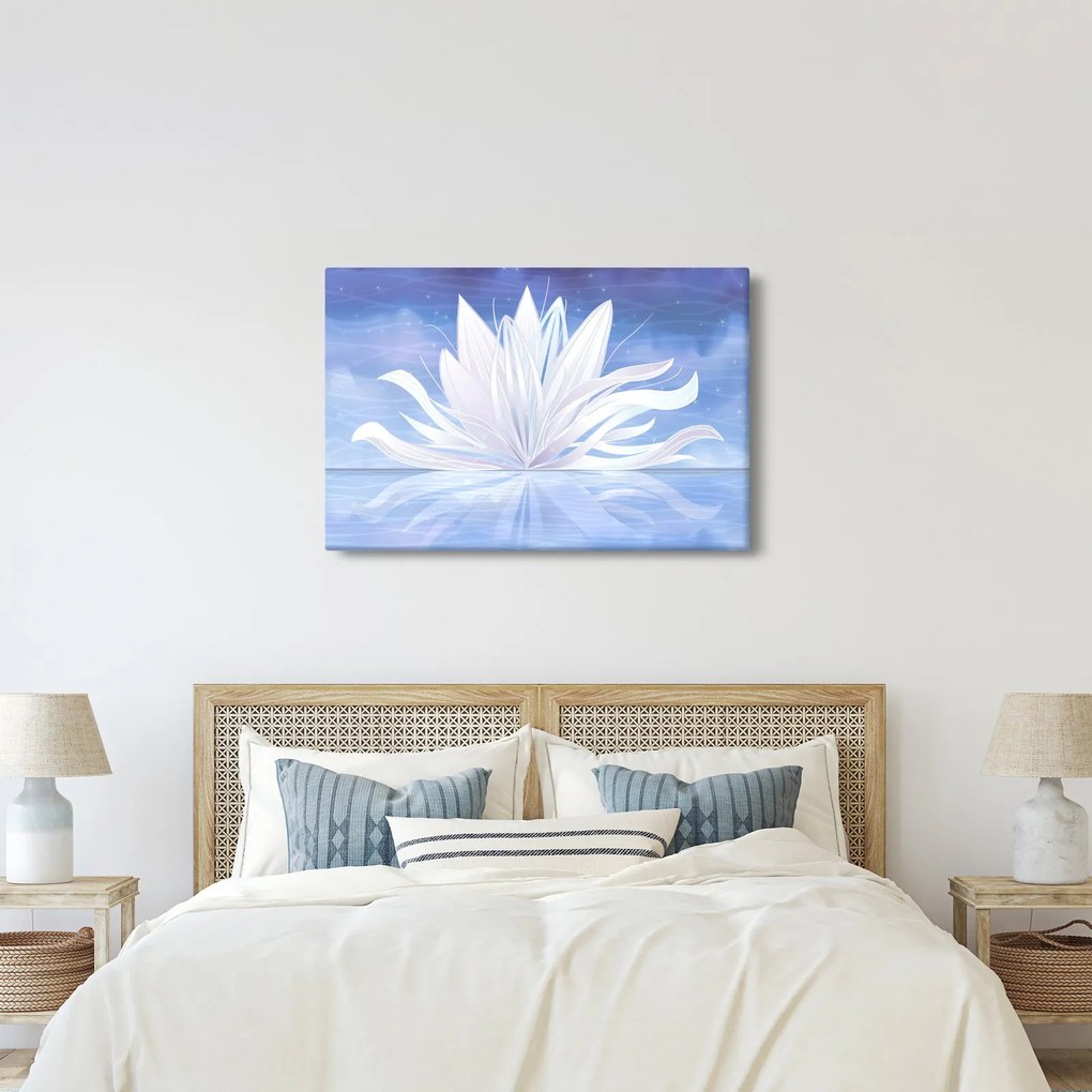 Tablou - Floare de lotus (90x60 cm)
