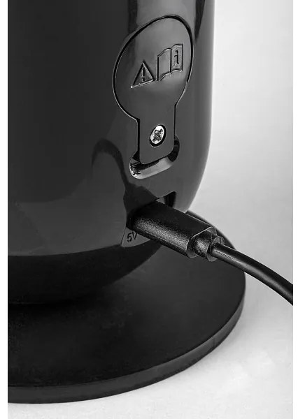 Lampă LED RGB dimabilă de masă Rabalux 74230 FIGEN LED/5W/230V negru