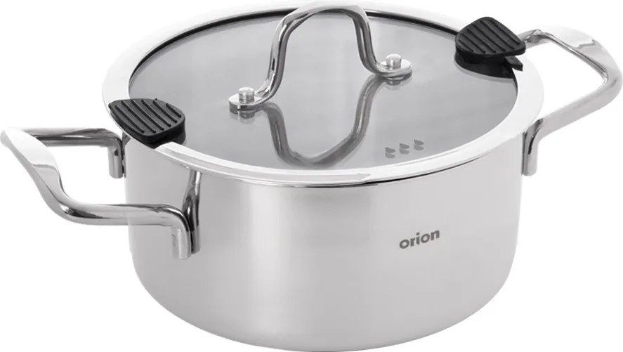 Cratiță cu capac din oțel inoxidabil 3 l Venice – Orion