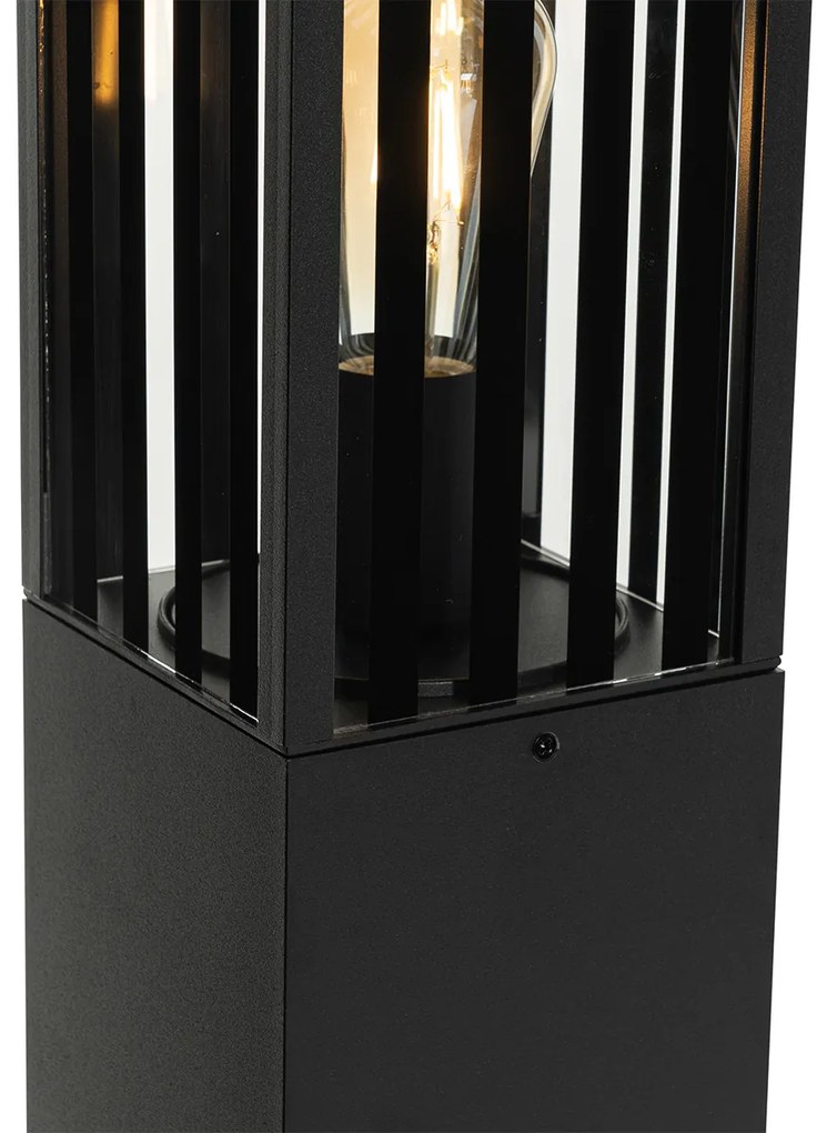 Lampa de podea moderna pentru exterior neagra 80 cm IP44 - Dijon