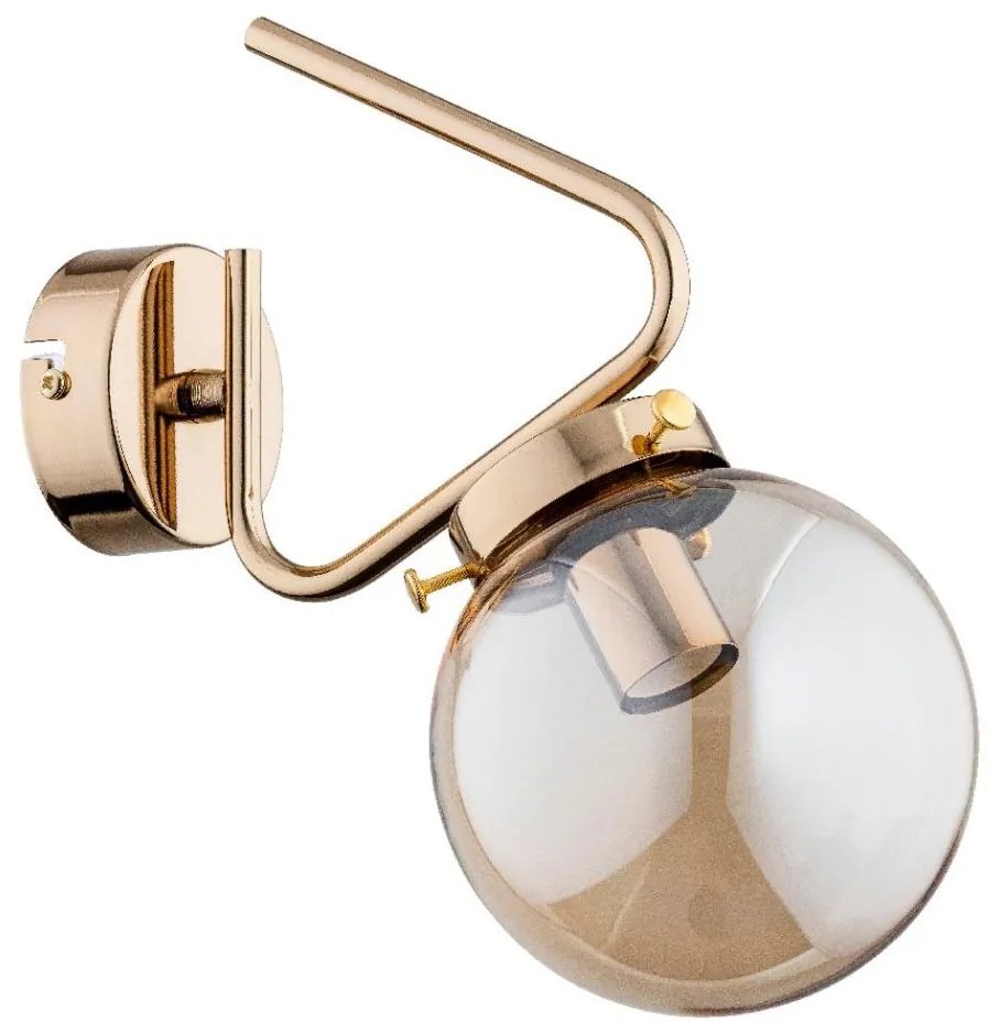 Aplică BARSUM 1xE14/10W/230V auriu