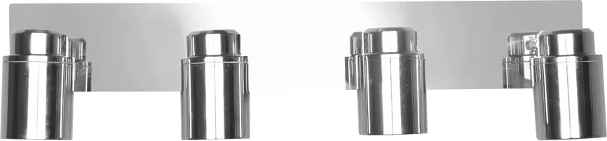 Spot argintiu lucios din metal 19x52 cm Angelo – Trio