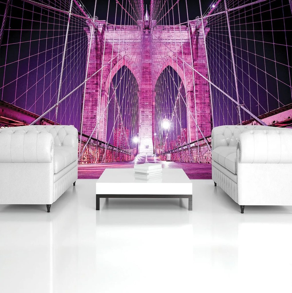 Fototapet - New York City Urban Brooklyn Bridge (152,5x104 cm)