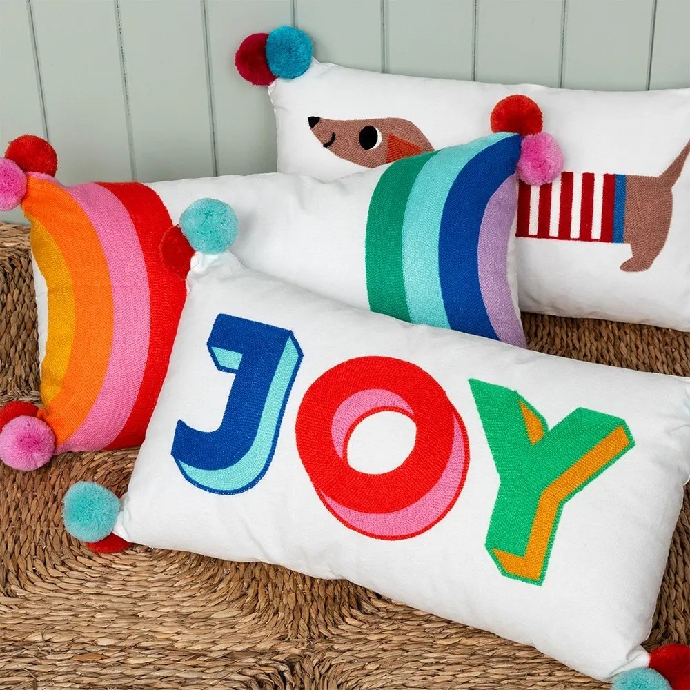 Pernă pentru copii din amestec de bumbac 50x33 cm Joy – Rex London