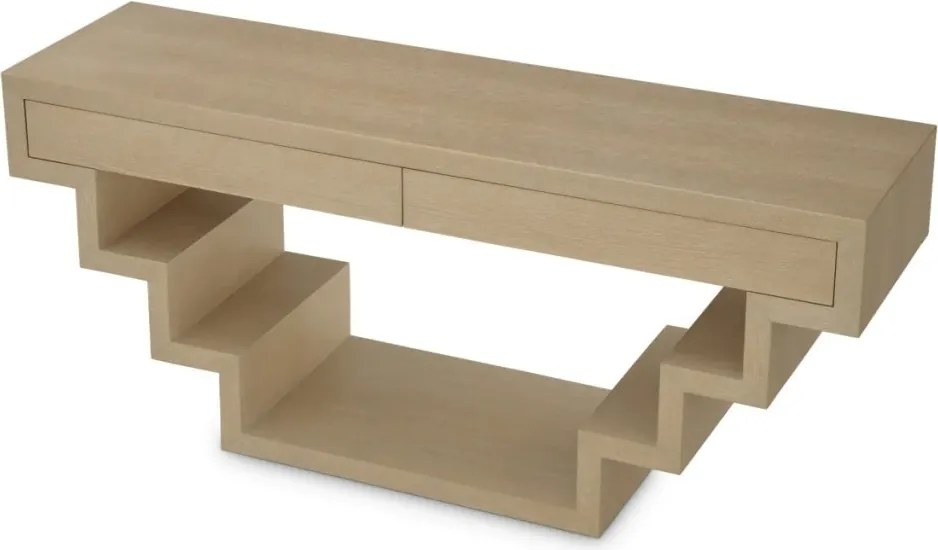 Consola LUX stil avangardist Rialto, stejar